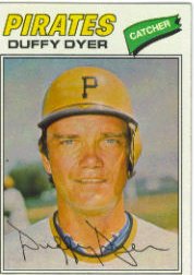 1977 Topps Baseball Cards      318     Duffy Dyer